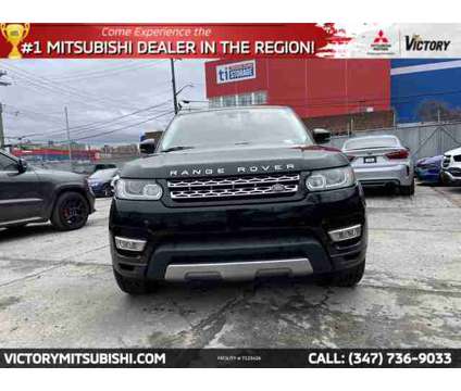 2015 Land Rover Range Rover Sport 3.0L V6 Supercharged HSE is a Black 2015 Land Rover Range Rover Sport Car for Sale in Bronx NY