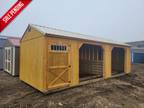 2023 Old Hickory Sheds 12x28 Animal Shelter with Tack room - Dickinson,ND