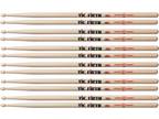 Vic Firth 6-Pair American Classic Hickory Drum Sticks Wood 7A