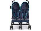 Delta Children LX Side By Side Double Stroller, Night Sky