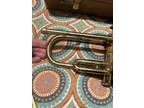 Vintage 1950’s F E Olds & Son Ambassador Trumpet Los Angeles Hard Leather Case