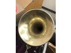 Vintage Ek Blessing Trumpet 1930s W/ Bach Mouthpiece +2 and Case - Preowned