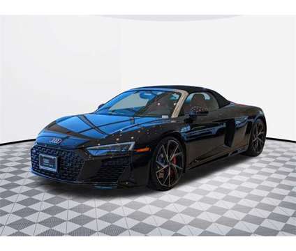 2023 Audi R8 V10 performance is a Black 2023 Audi R8 5.2 competition Convertible in Silver Spring MD