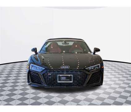2023 Audi R8 V10 performance is a Black 2023 Audi R8 5.2 competition Convertible in Silver Spring MD
