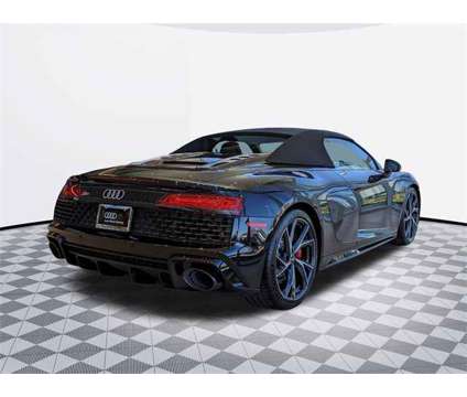 2023 Audi R8 V10 performance is a Black 2023 Audi R8 5.2 competition Convertible in Silver Spring MD