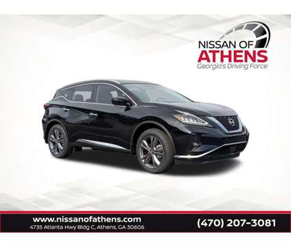 2024 Nissan Murano Platinum is a Black 2024 Nissan Murano Platinum SUV in Athens GA