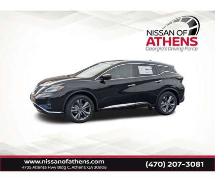 2024 Nissan Murano Platinum is a Black 2024 Nissan Murano Platinum SUV in Athens GA