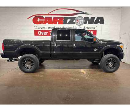 2014 Ford F-350SD Platinum is a Black 2014 Ford F-350 Platinum Truck in Chandler AZ