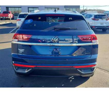 2023 Volkswagen Atlas Cross Sport 2.0T SE w/Technology is a Blue 2023 Volkswagen Atlas SUV in Plainfield CT