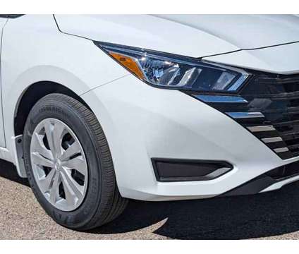 2024 Nissan Versa 1.6 S is a White 2024 Nissan Versa 1.6 Trim Sedan in Santa Fe NM