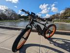 ECOTRIC 26" Fat 4" Tire Electric Bike 500W 36V/10AH (Orange)