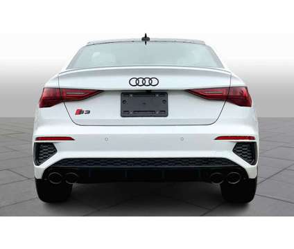 2024NewAudiNewS3New2.0 TFSI quattro is a White 2024 Audi S3 Car for Sale in Peabody MA