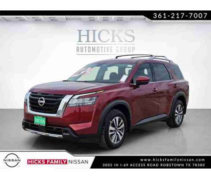 2024NewNissanNewPathfinderNew2WD is a Red 2024 Nissan Pathfinder Car for Sale in Robstown TX