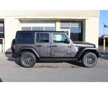 2024NewJeepNewWranglerNew4 Door 4x4 is a Grey 2024 Jeep Wrangler Car for Sale in Greenwood IN