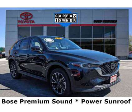2022 Mazda CX-5 2.5 S Premium Plus Package is a Black 2022 Mazda CX-5 Car for Sale in Clarksville MD