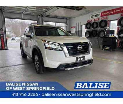 2024 Nissan Pathfinder SL is a White 2024 Nissan Pathfinder SL Car for Sale in West Springfield MA