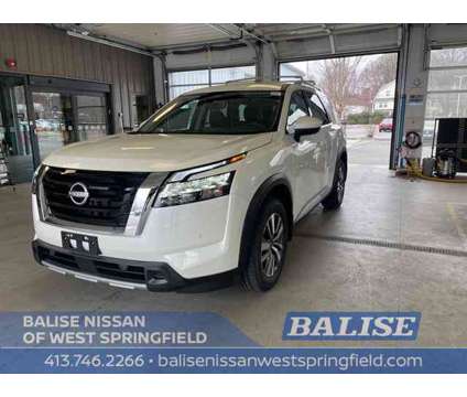 2024 Nissan Pathfinder SL is a White 2024 Nissan Pathfinder SL Car for Sale in West Springfield MA