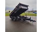 2024 PJ Trailers Dump D3 6' X 12' 9.9K