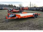 2024 Rice Trailers 9.9k Magnum Car Hauler 82X22 SLIDE IN RAMP