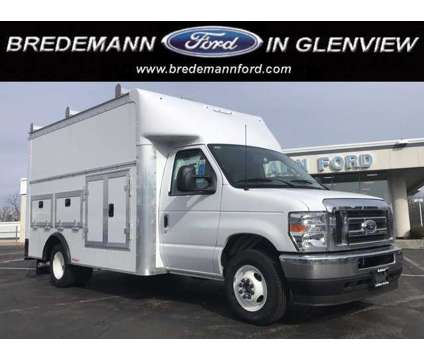 2024 Ford E-350 DRW 158&quot; WB Rockport Workport is a White 2024 Ford E350 Car for Sale in Glenview IL