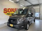 2023 Ford Transit Gray, 20 miles