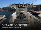 Scarab 35 Sport Center Consoles 2002