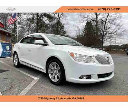 2011 Buick LaCrosse for sale is a White 2011 Buick LaCrosse Car for Sale in Acworth GA