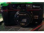 Fuji TW-300 38/65mm DX Pre-Winding Point & Shoot Film Camera w/ Strap