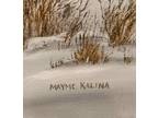 Artist Mayme Kalina Winter Scene