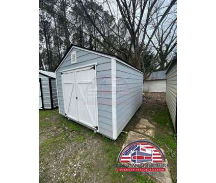 10x12 Premium Utility Shed is a White Lawn, Garden &amp; Patios for Sale in Mansfield GA