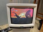 VERY RARE Action ACN-5910 9" CRT RETRO TV! WORKS GREAT! VINTAGE GAMING!