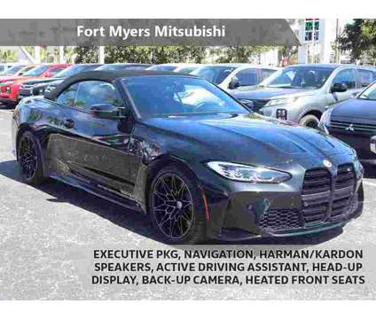 2023 BMW M4 Competition is a Black 2023 BMW M4 Convertible in Fort Myers FL