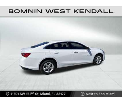 2023 Chevrolet Malibu LS 1LS is a White 2023 Chevrolet Malibu LS Sedan in Miami FL