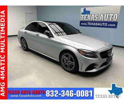 2019 Mercedes-Benz C-Class C 43 AMG 4MATIC is a Silver 2019 Mercedes-Benz C Class C43 AMG Sedan in Houston TX