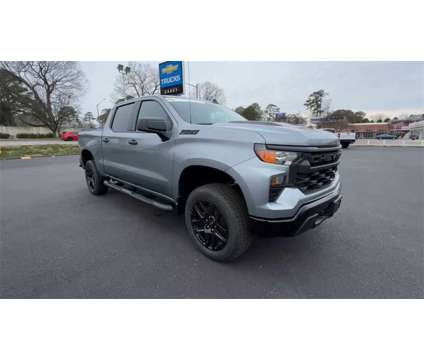 2024 Chevrolet Silverado 1500 Custom Trail Boss is a Grey 2024 Chevrolet Silverado 1500 Custom Truck in Newport News VA