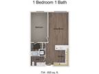 Traxx Apartments - 1 Bedroom 1 Bath