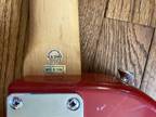 AS IS Quest Guitar Vtg Integrated Built In Speaker Red Electric PARTS REPAIR