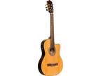 SCL60 cutaway acoustic-electric classical guitar with B-Band 4-band EQ, natur...
