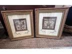 2 JOHN RICHARDS home decorators collection framed art