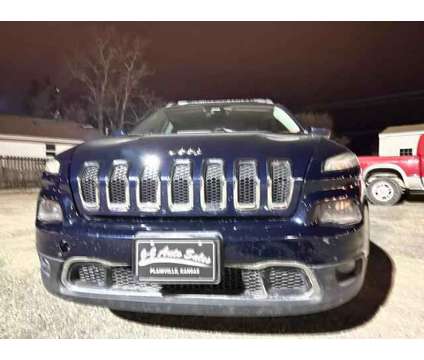2014 Jeep Cherokee for sale is a Blue 2014 Jeep Cherokee Car for Sale in Plainville KS
