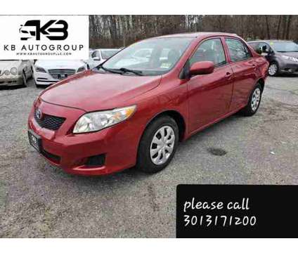 2010 Toyota Corolla for sale is a Red 2010 Toyota Corolla Car for Sale in Laurel MD