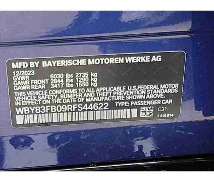 2024 BMW i4 xDrive40 is a Blue 2024 Sedan in Scranton PA