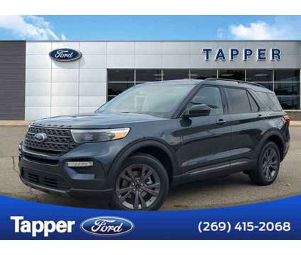 2024 Ford Explorer XLT is a Blue 2024 Ford Explorer XLT Car for Sale in Paw Paw MI