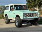 1969 Ford Bronco 5.0L Light Jade and Wimbledon White