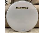 Vintage 1970s Ludwig 22” Bass Drum Head with Ludwig Logo's