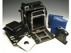 Vintage Graflex Crown Graphic 4x5 Film Camera Roll Film Back 23 4x5 Holders !!!