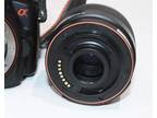 Sony Alpha SLT-A33 14.2MP Digital SLR Camera - Black w/ 18-55mm Lens ONLY! READ!