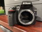 Nikon D D3300 24.2MP Digital SLR Camera Black Body Only defective for Parts