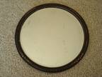 Antique Round 15" Round Wall Mirror - Beveled