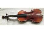 Antique Violin Josef Guarnerius Copy Made in Gernany With Case for Restoration